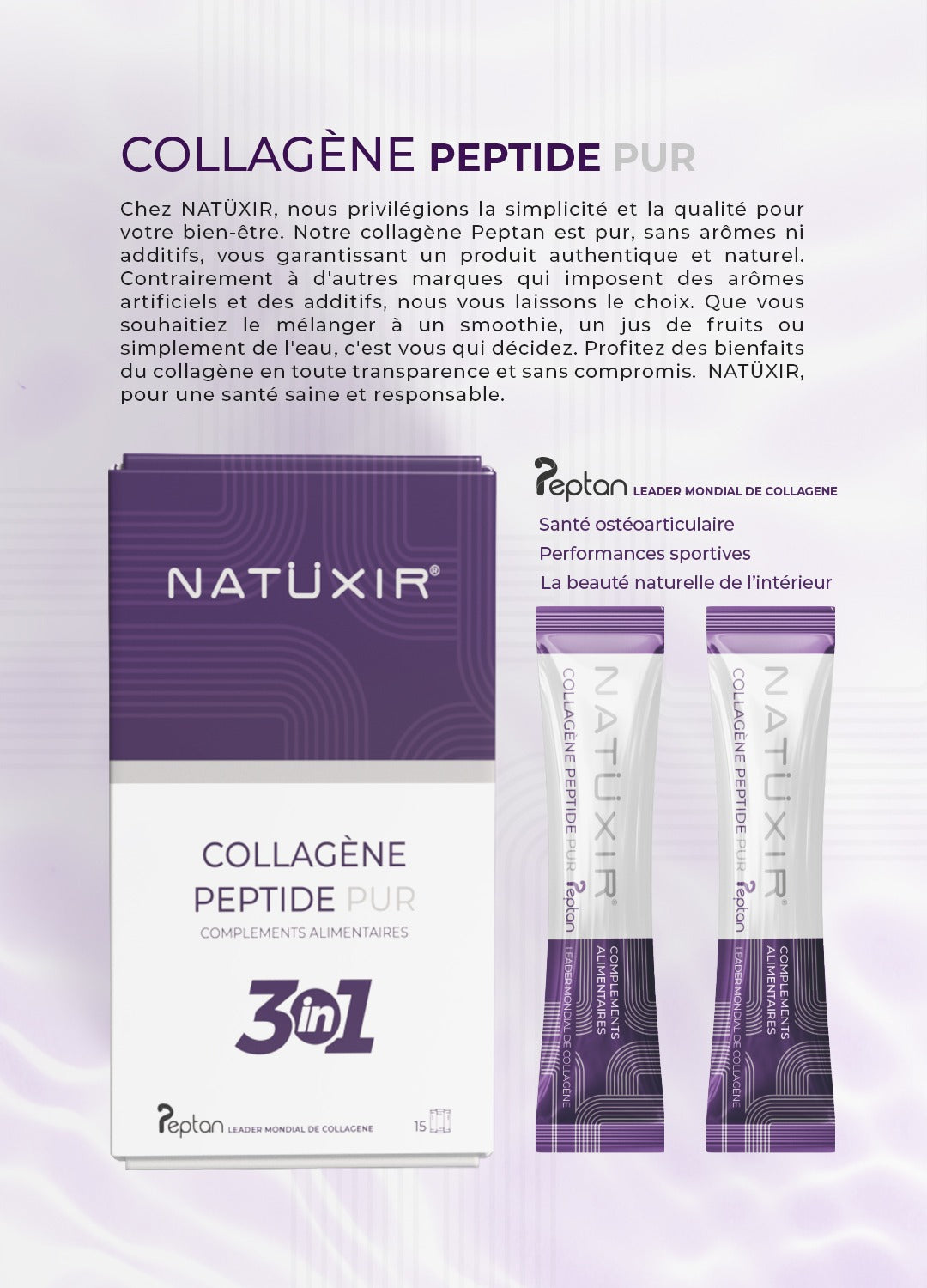 Collagène Peptide 3 in 1